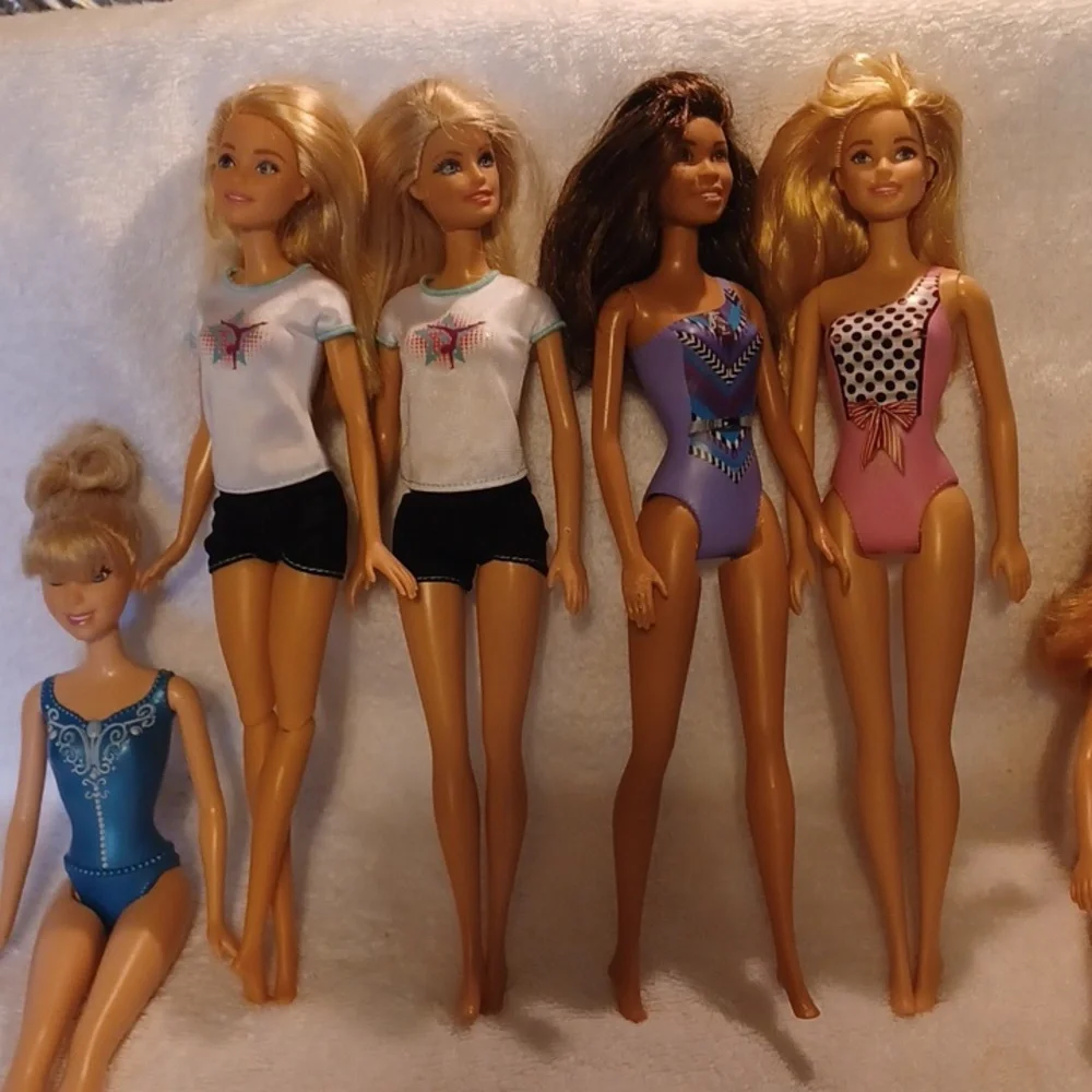 Barbie doll collection set of 8, 2007 -2014